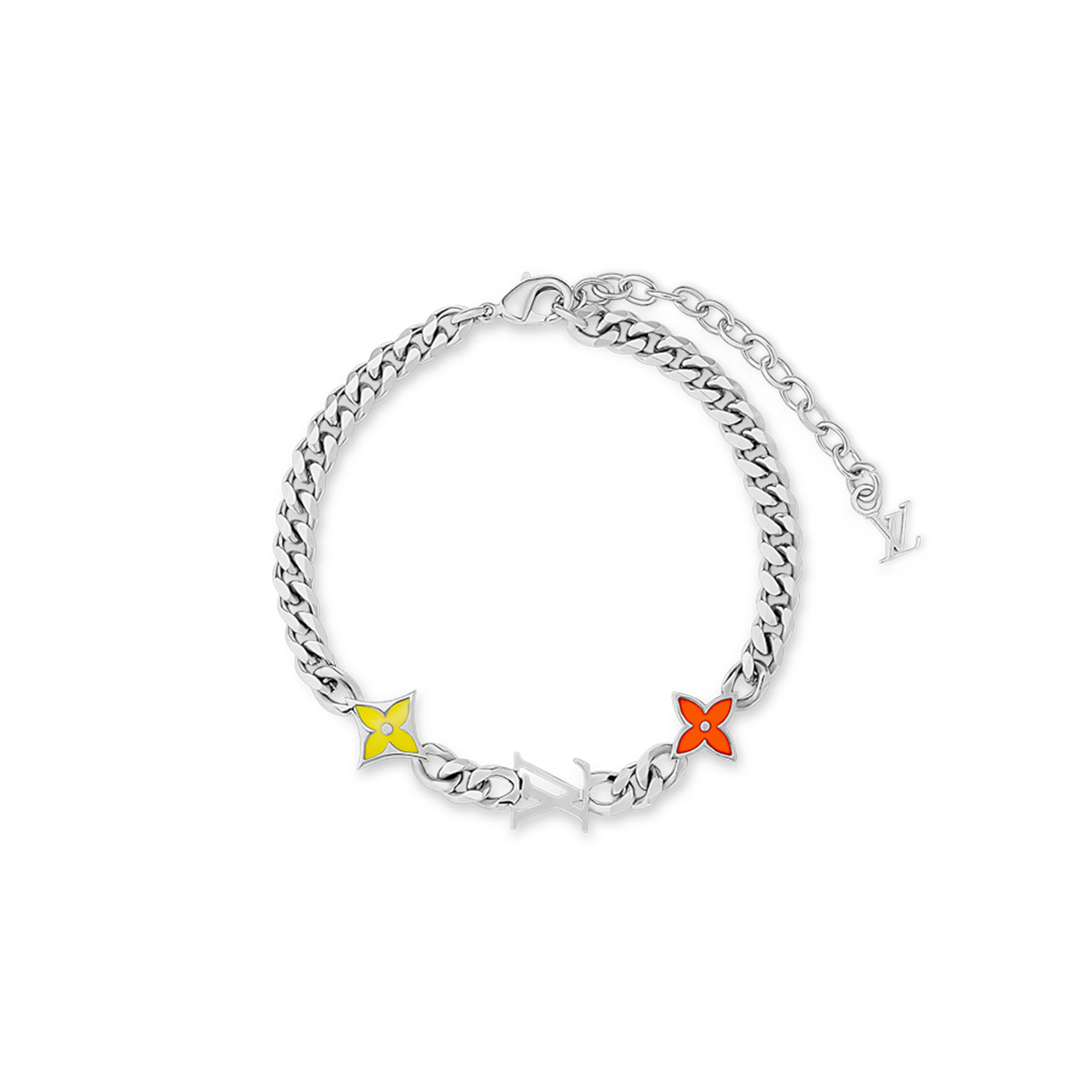 l**is V*t*n monogram row bracelet m1598a